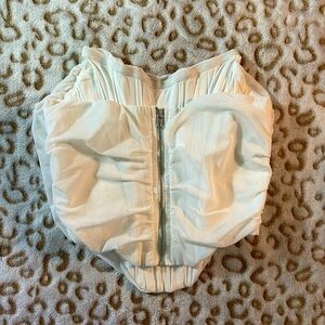 White Bridal Corset
